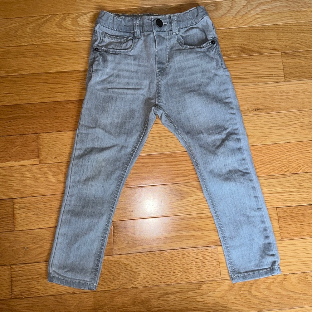 Zara toddler gray skinny jeans